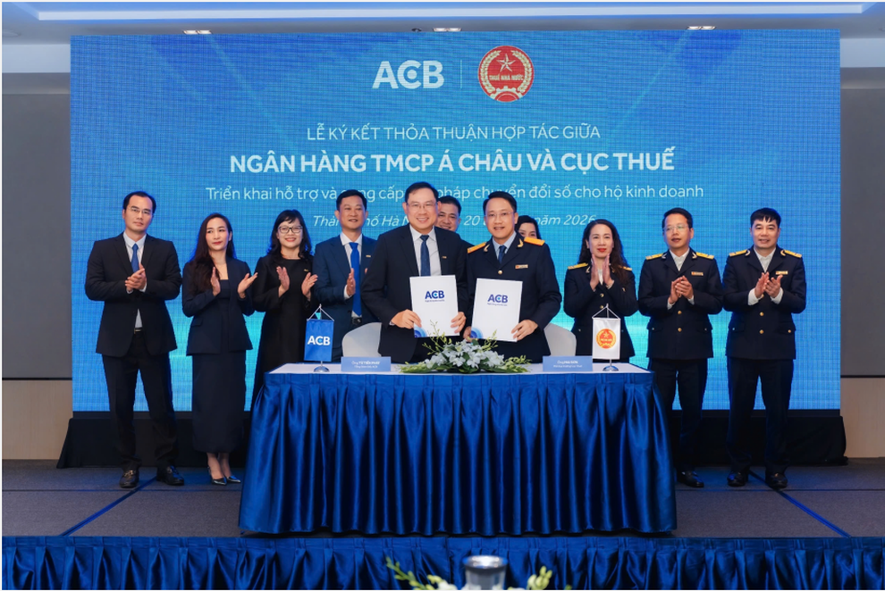 ACB và Cục Thuế - Bộ Tài chính hỗ trợ hàng triệu hộ kinh doanh thích ứng quy định mới - 1