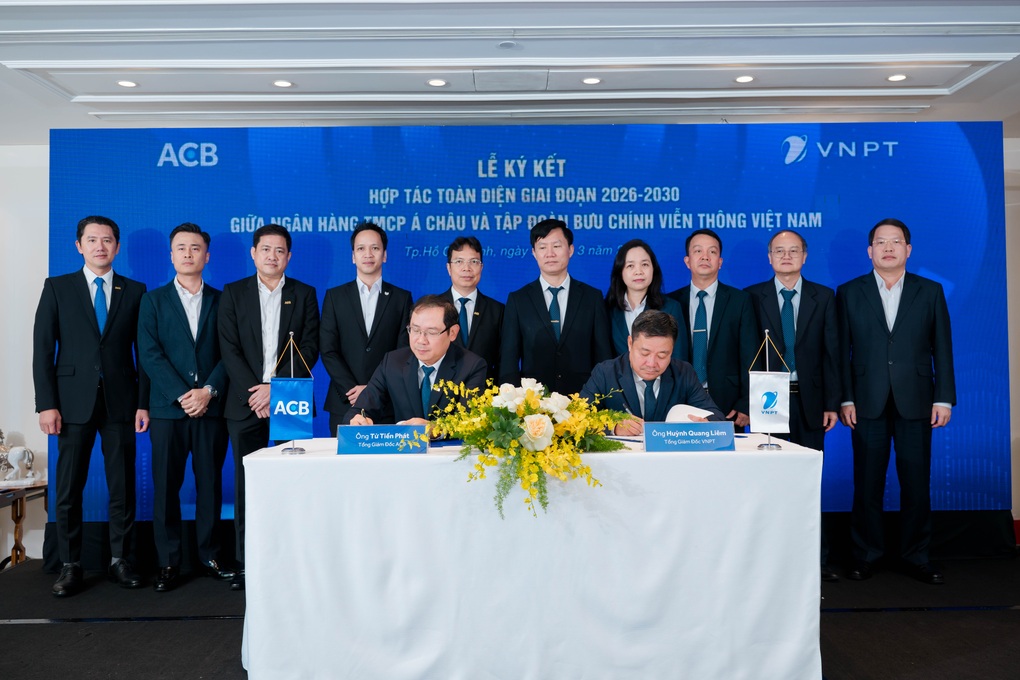 ACB và VNPT hợp tác toàn diện, mở rộng hệ sinh thái tài chính - công nghệ - 1