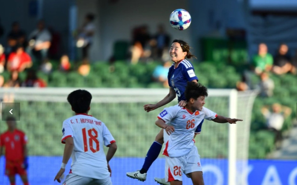 AFC khen ngợi Khổng Thị Hằng dù tuyển nữ Việt Nam thua đậm Nhật Bản - 2