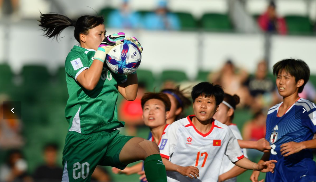 AFC khen ngợi Khổng Thị Hằng dù tuyển nữ Việt Nam thua đậm Nhật Bản - 1