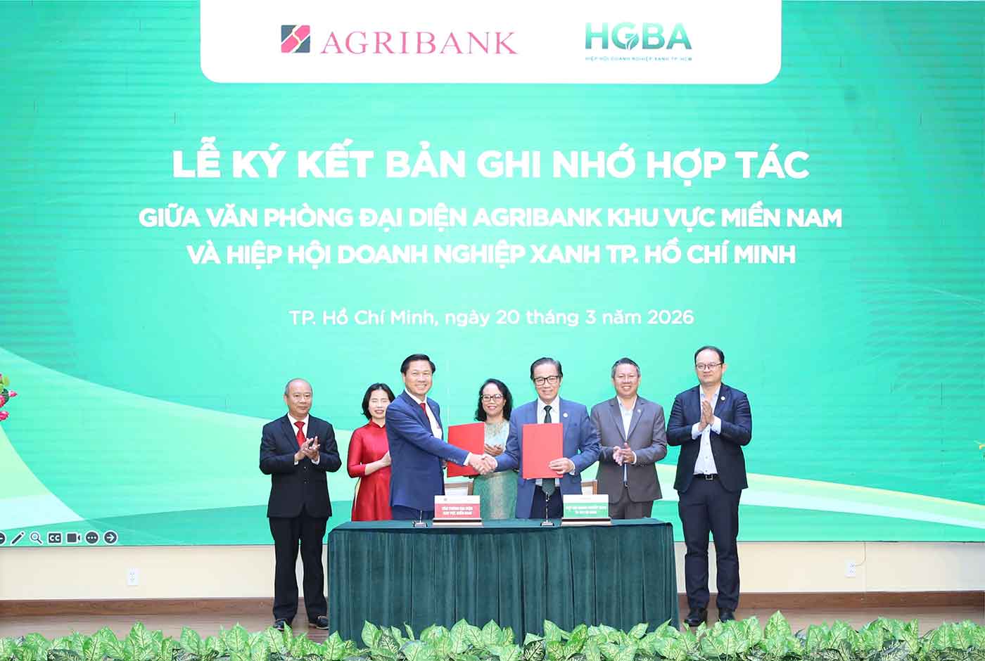 Agribank đồng hành nâng cao năng lực chuyển đổi xanh của doanh nghiệp 1 Agribank đồng hành nâng cao năng lực chuyển đổi xanh của doanh nghiệp - Ảnh 1.