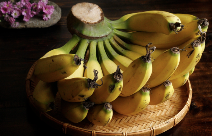 Chuối là một trong những loại trái cây giúp cải thiện triệu chứng mất ngủ. Ảnh: Bùi Thủy