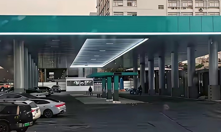 BYD thu nghiem tram sac nhanh thiet ke nhu tram