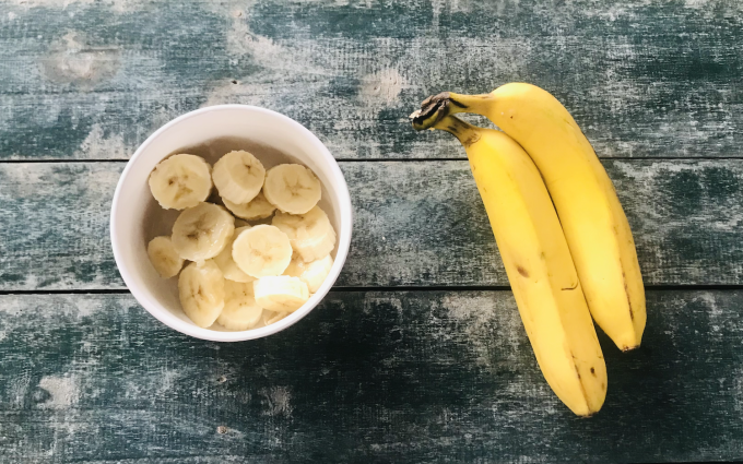 Chuối giàu chất xơ, kali. Ảnh: Bảo Bảo