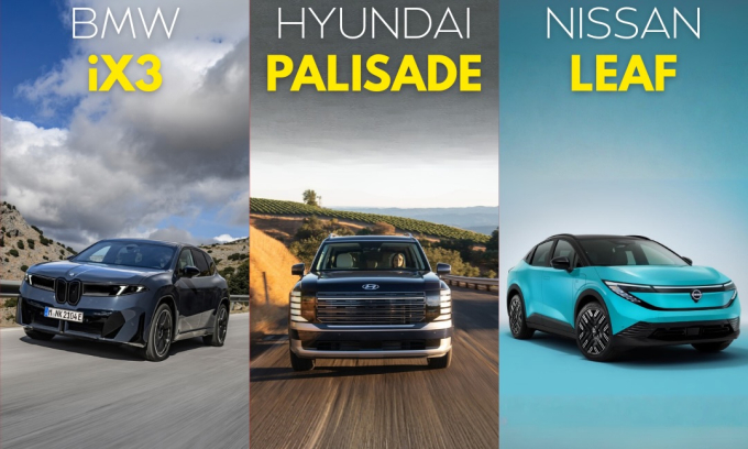 Ba mẫu xe sẽ tranh giải Ôtô thế giới của năm 2026. Ảnh: AutoX