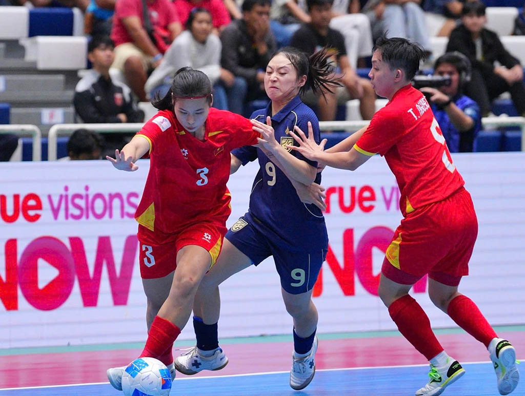 Lịch thi đấu tranh HCĐ Đông Nam Á hôm nay: Bài kiểm tra quan trọng cho futsal nữ Việt Nam- Ảnh 1.