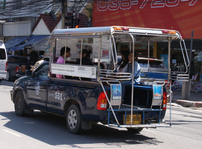 Songthaew tại Pattaya. Ảnh: Gotravelthailand