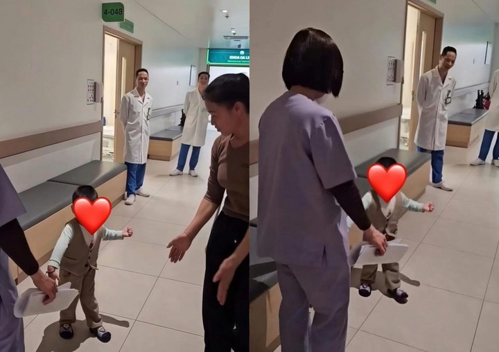 Bé trai đuối nước hồi phục kỳ diệu sau khi sống thực vật 3 tháng 1 Hình ảnh bé M. chập chững bước đi gây xúc động trên mạng xã hội. (Ảnh: Cắt từ clip)