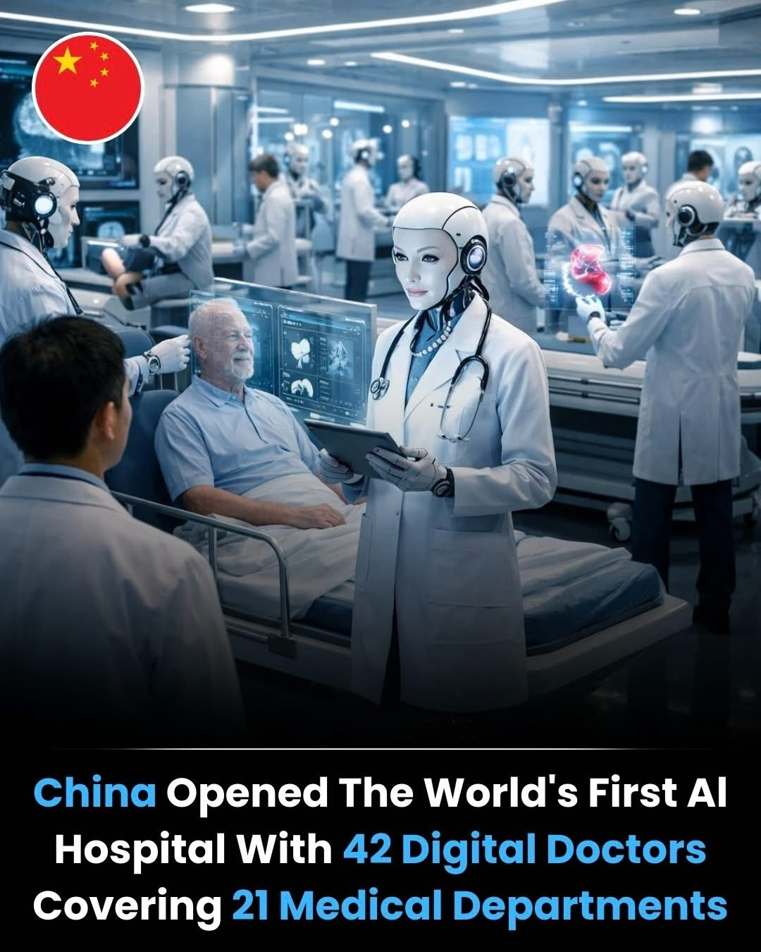 Bệnh viện bác sĩ AI đầu tiên trên thế giới xuất hiện tại Trung Quốc!- Ảnh 1.