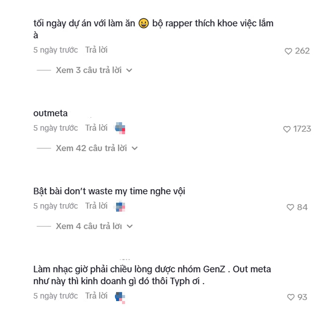 Hiện tượng Rap Việt một thời tái xuất nhạt nhòa: Bị chê “out meta”, nhạc 10 bài như 1- Ảnh 3.