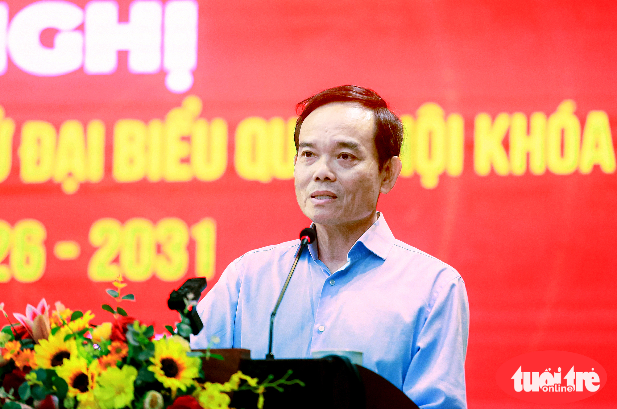 Bí thư Thành ủy Trần Lưu Quang: Mục tiêu phát triển cuối cùng là cuộc sống mỗi người dân tốt đẹp hơn - Ảnh 1.