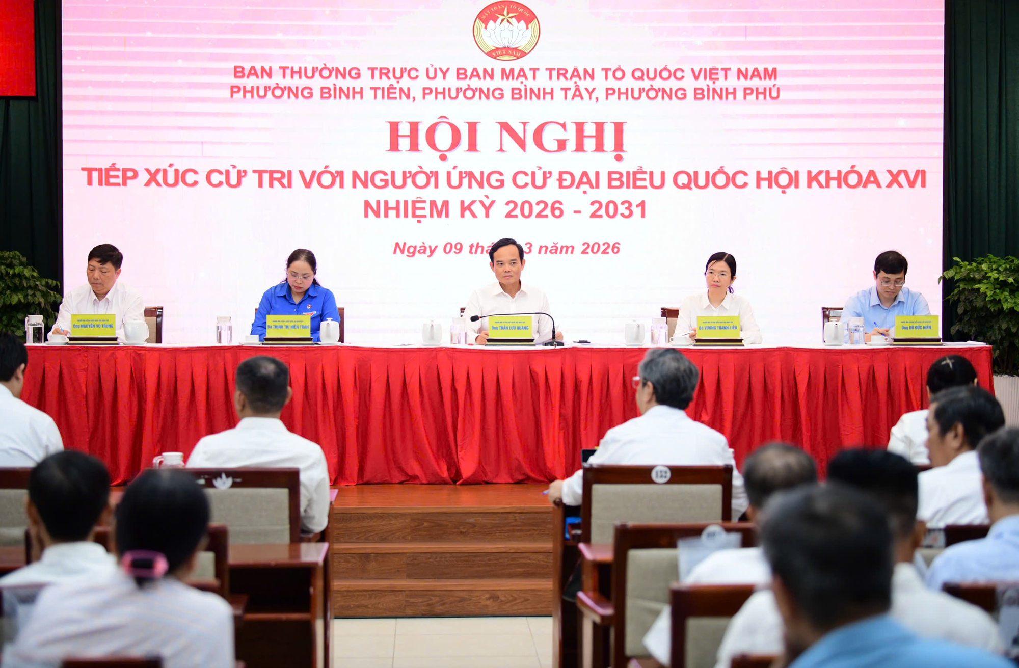Bí thư Trần Lưu Quang: TP.HCM mà thiếu trường học, không chấp nhận được - Ảnh 1.