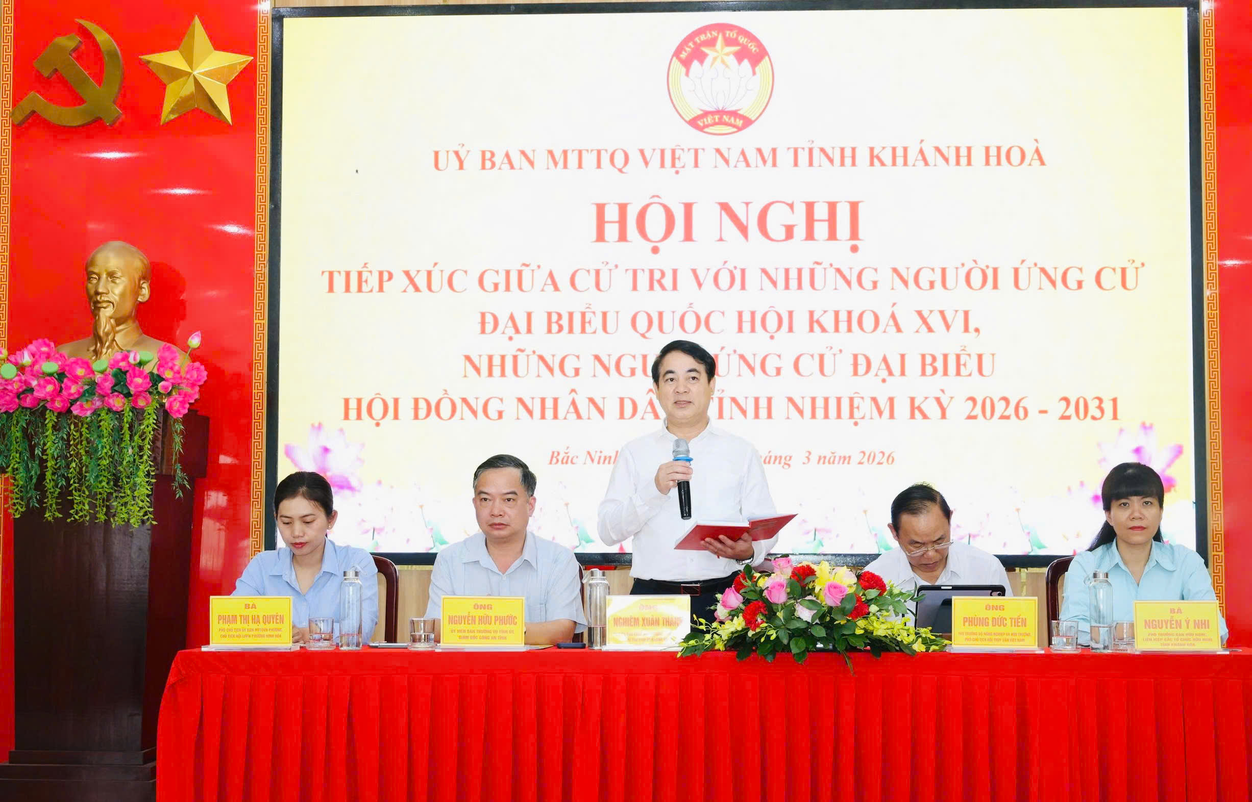 Bí thư tỉnh Khánh Hòa cam kết gì với cử tri? - Ảnh 1.