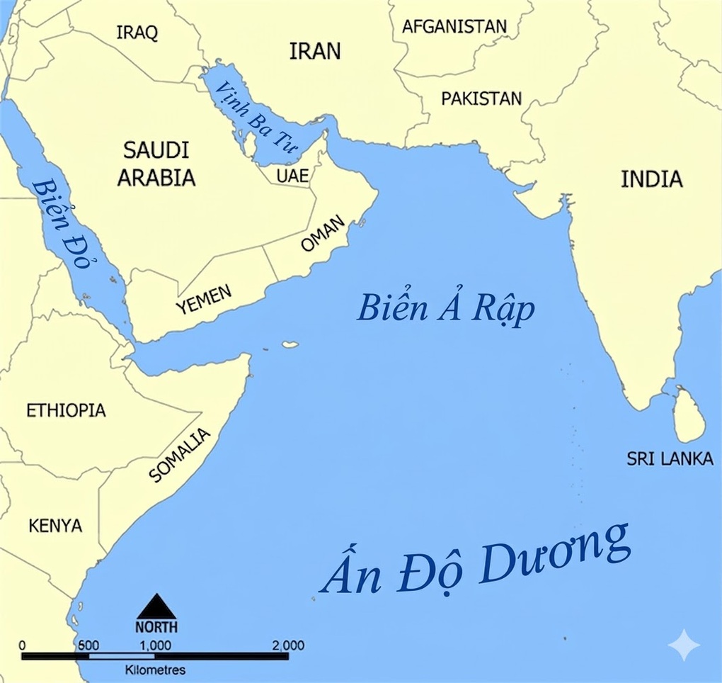 Biển Đỏ và vịnh Ba Tư: 2 điểm nghẽn chiến lược của thương mại toàn cầu - 1