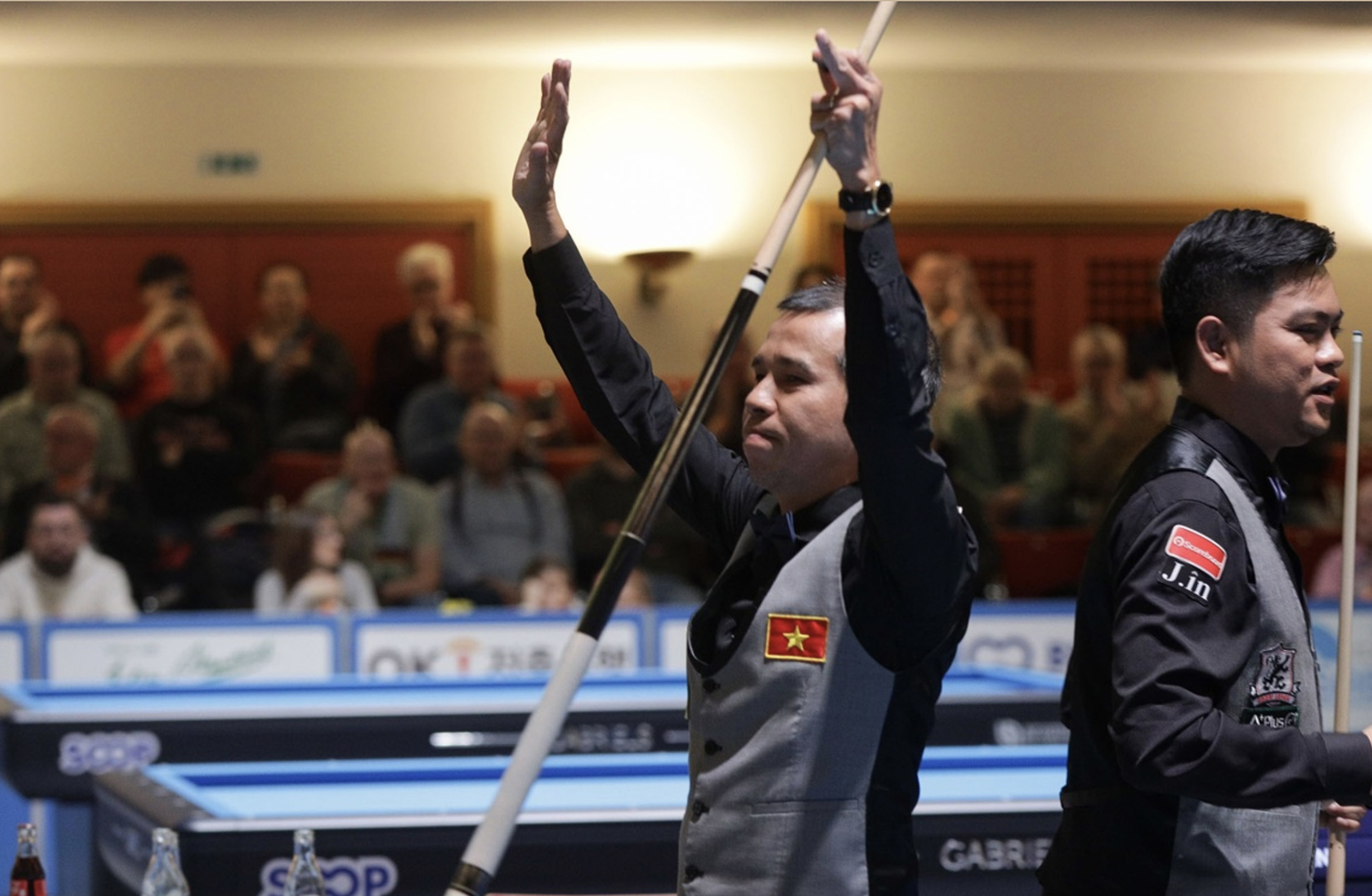 Billiards carom Việt Nam khẳng định thế và lực 1 Billiards carom Việt Nam khẳng định thế và lực - Ảnh 1.