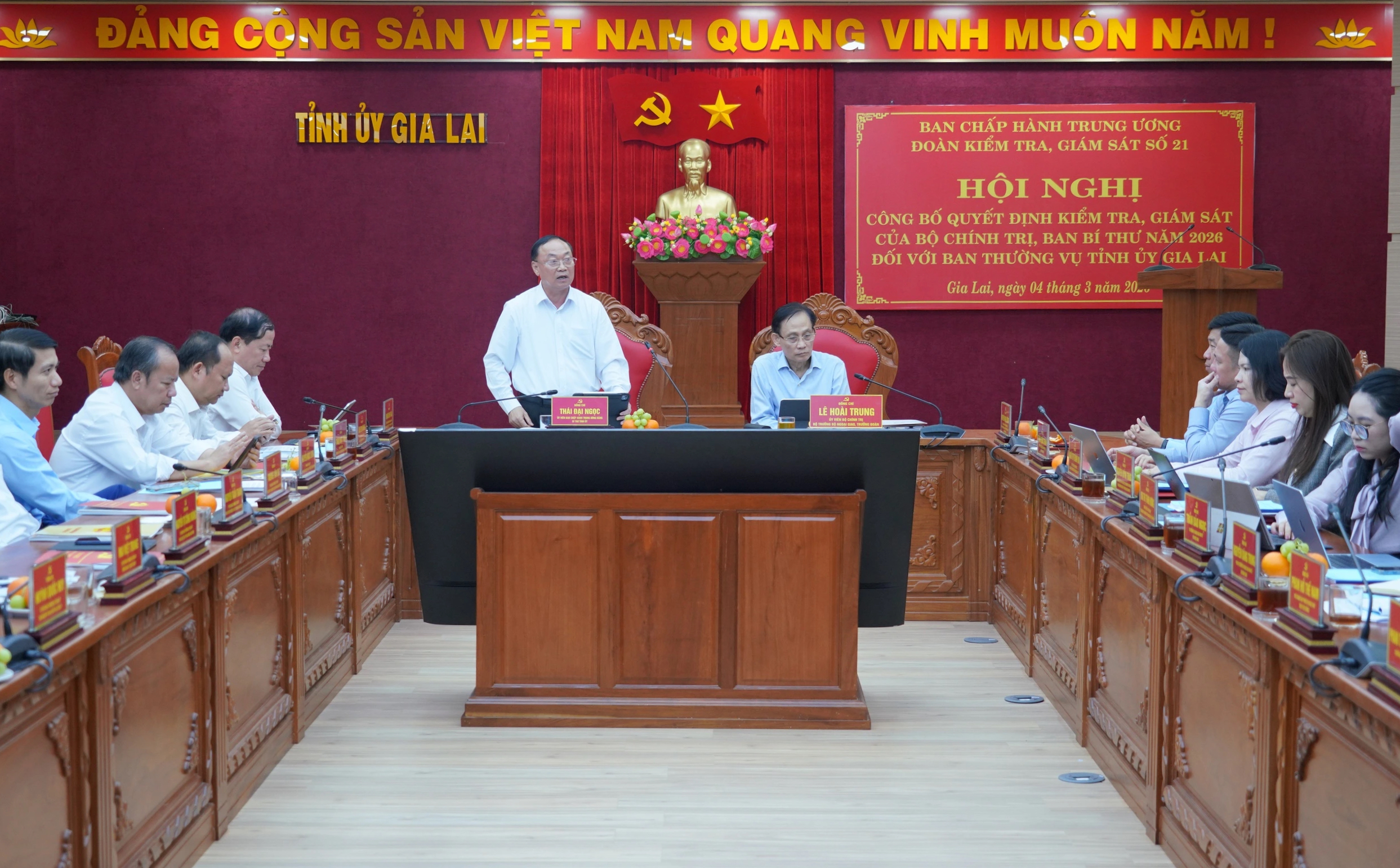 Bộ Chính trị công bố quyết định kiểm tra, giám sát đối với Gia Lai- Ảnh 1.