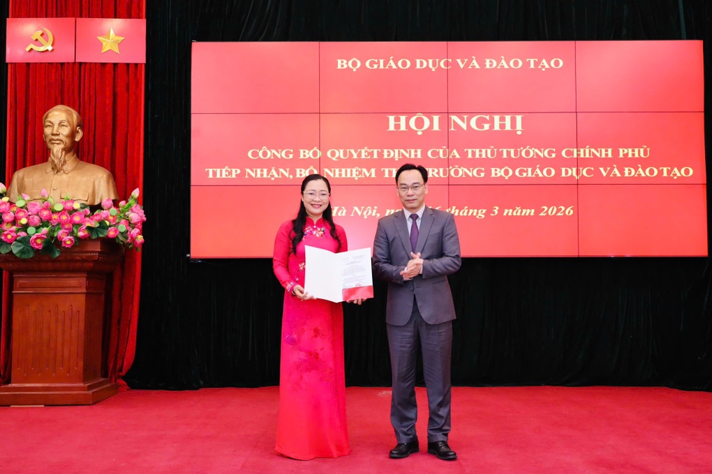 Bộ GDĐT công bố quyết định bổ nhiệm Thứ trưởng Nguyễn Thị Quyên Thanh - 1