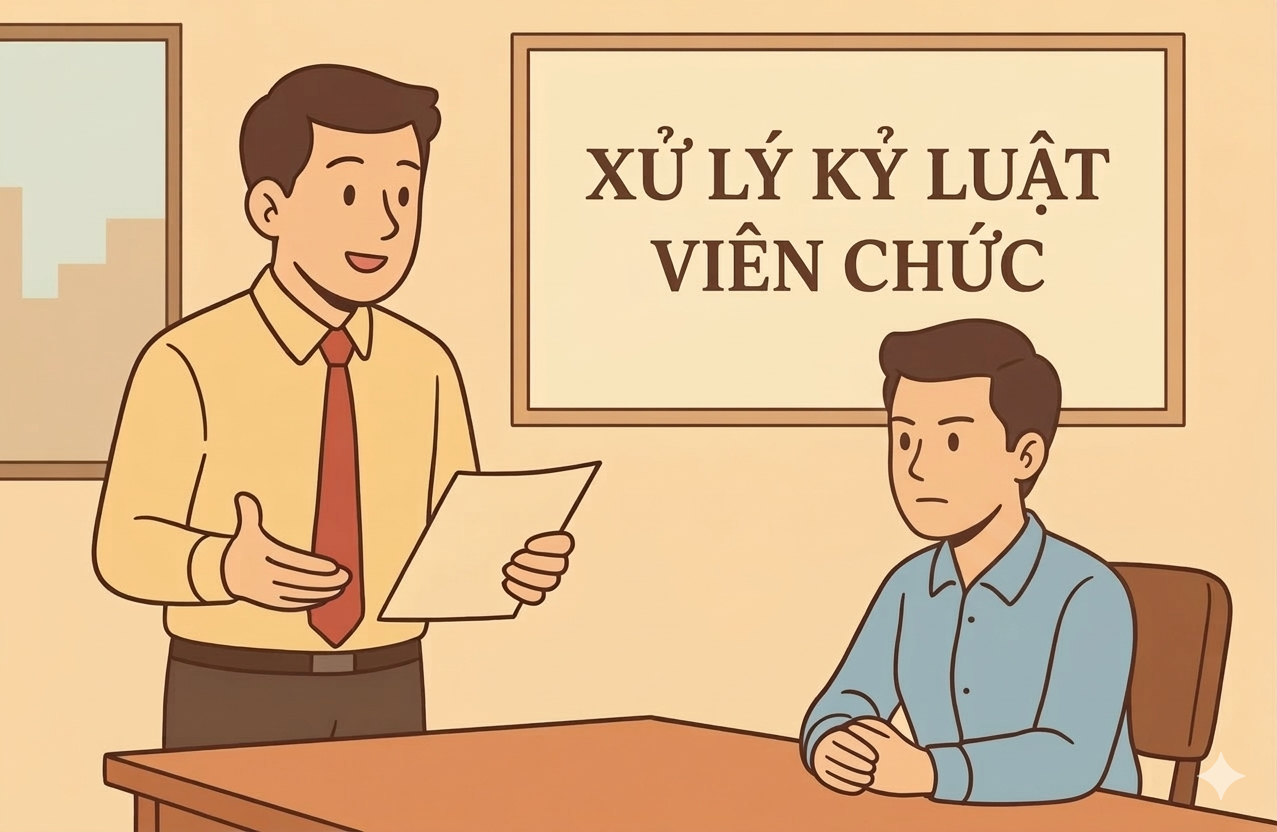 Bộ Nội vụ đề xuất quy định mới về xử lý kỷ luật viên chức năm 2026 - Ảnh 1.