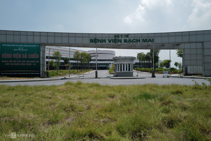 Dự án bệnh viện Bạch Mai cơ sở 2 hiện vẫn chưa thể đưa vào hoạt động. Ảnh: Giang Huy