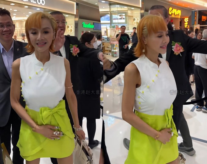 Bom sex hết thời Diệp Tử My bị đả kích vì mặc lố 1 Diệp Tử My đi sự kiện. Ảnh: Weibo