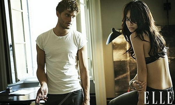 "Bỏng mắt" ngắm ảnh của Shin Min Ah và tài tử 50 Sắc Thái 1 Bong mat ngam anh cua Shin Min Ah va tai