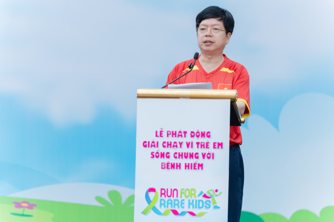 TS. BS Nguyễn Trọng Khoa, Phó Cục trưởng Cục Quản lý Khám chữa bệnh, phát biểu tại sự kiện. Ảnh: Tùng Đinh