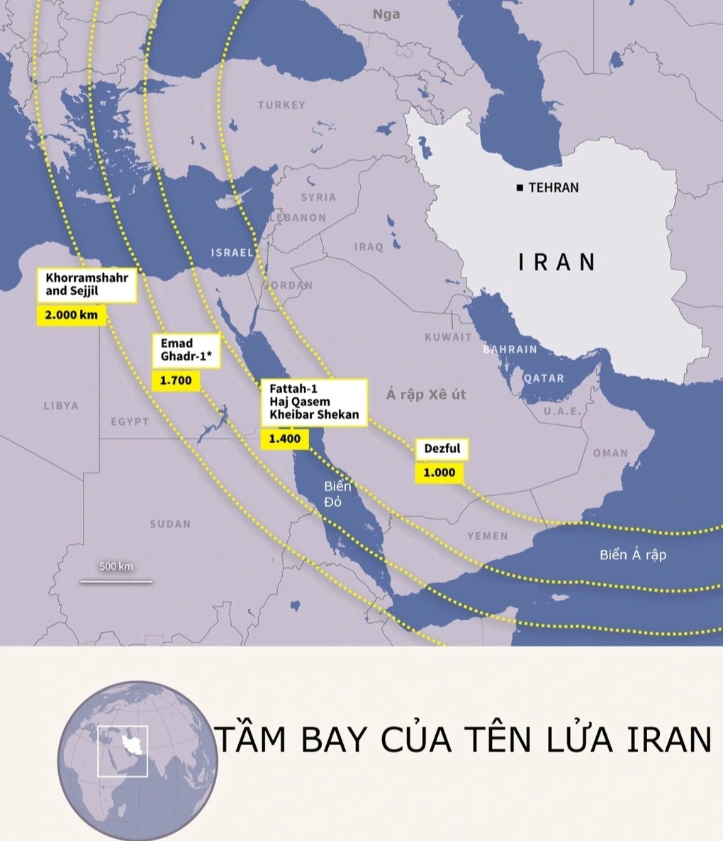Cách Iran khai thác điểm yếu phòng thủ của Mỹ và đồng minh Trung Đông - 2