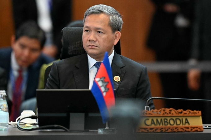 Thủ tướng Campuchia Hun Manet tại Kuala Lumpur, tháng 10/2025. Ảnh: AFP