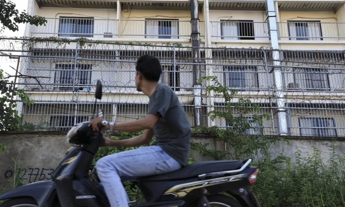 Bên ngoài khu phức hợp Won-gu ở thủ đô Phnom Penh, Campuchia, hồi tháng 10/2025. Ảnh: Chosun