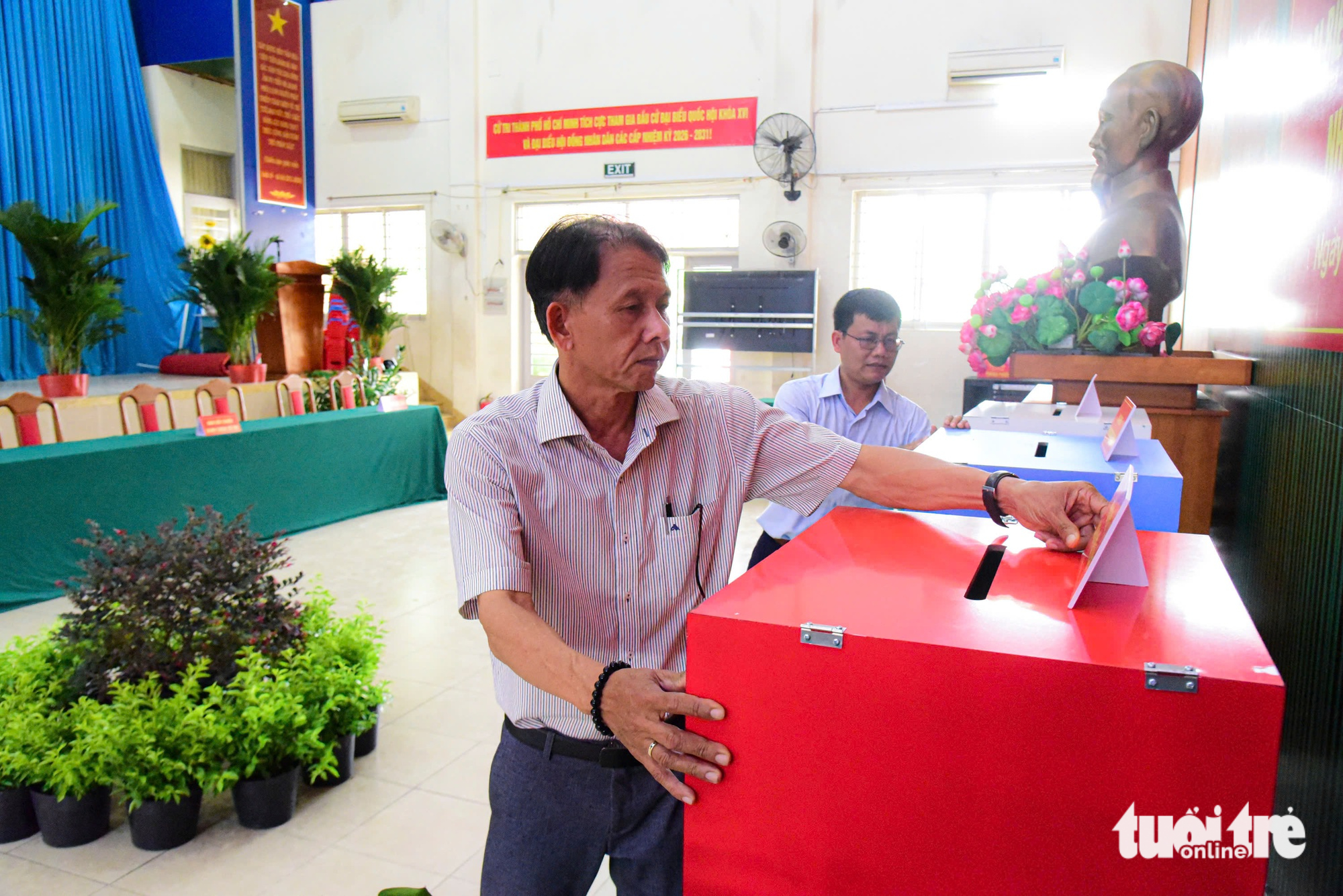 Cần Giờ sẵn sàng hòa nhịp 'Ngày hội toàn dân' - Ảnh 1.