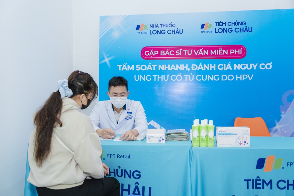 Chặn nguy cơ ung thư cổ tử cung từ sớm: Long Châu tầm soát HPV miễn phí cho cộng đồng - 1
