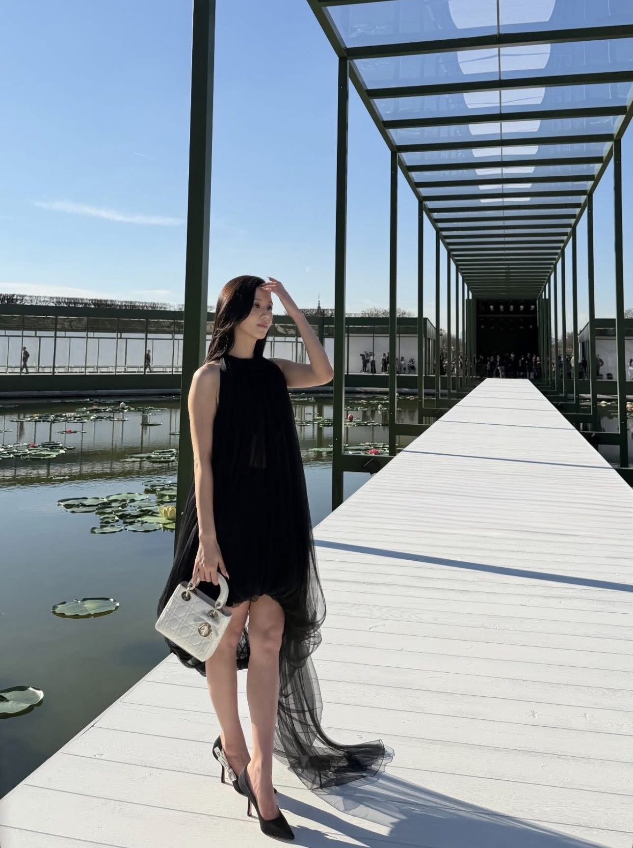 Chỉ thấy sự xinh đẹp của Jisoo tại show Dior- Ảnh 1.