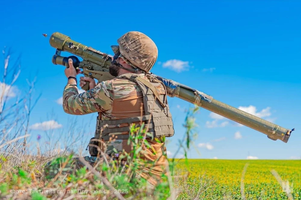 Nhóm chiến thuật Druzhkivka của Ukraine trên chiến trường. Ảnh: X Nga tăng tốc giành lợi thế trên chiến trường Ukraine trước khi vào mùa thu đầy rủi ro