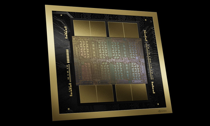 Chip Nvidia B200. Ảnh: Nvidia
