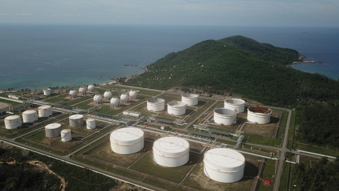 Nhà máy lọc dầu Dung Quất. Ảnh: BSR