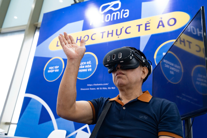 Sản phẩm công nghệ tại Triển lãm Đổi mới sáng tạo VIIE 2025, tháng 10/2025. Ảnh: Tùng Đinh