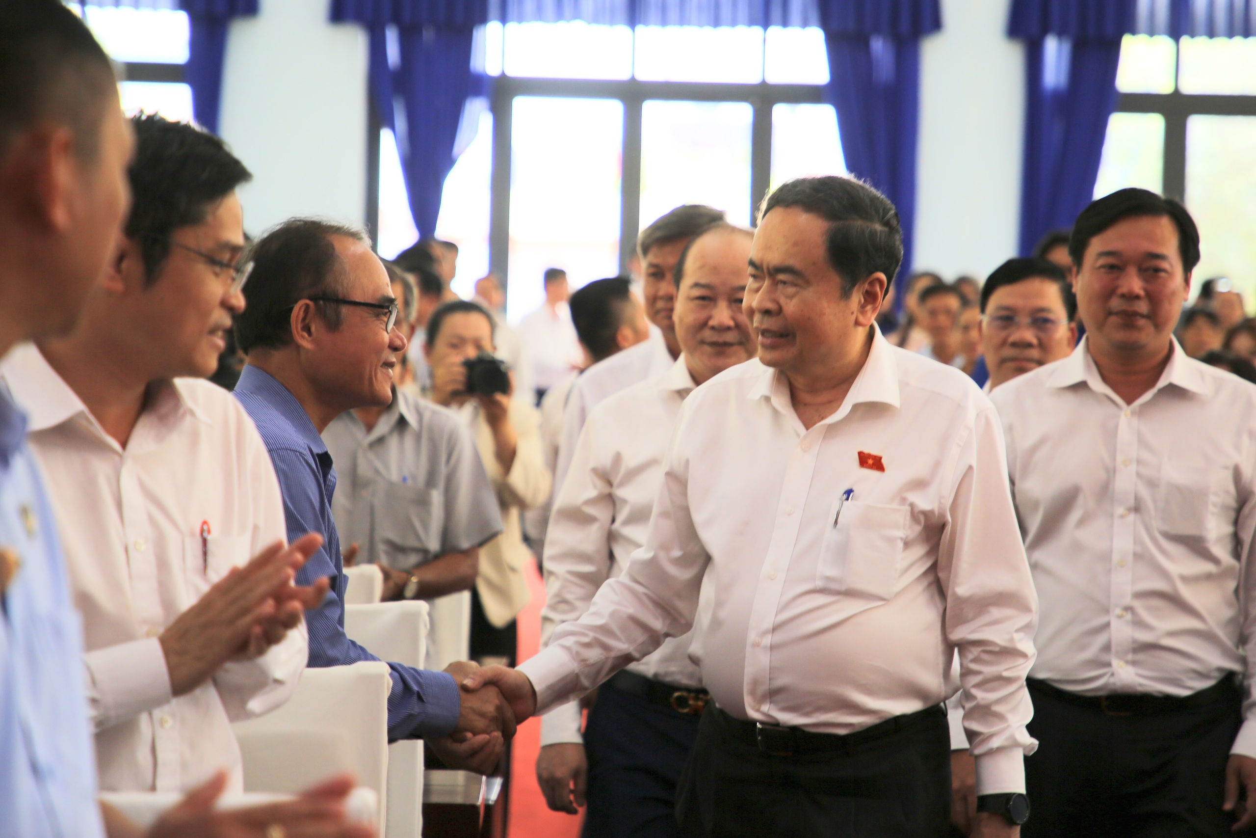 Chính sách thuế phải nuôi dưỡng nguồn thu, không tận thu 1 Chủ tịch Quốc hội Trần Thanh Mẫn: Chính sách thuế phải nuôi dưỡng nguồn thu - Ảnh 1.