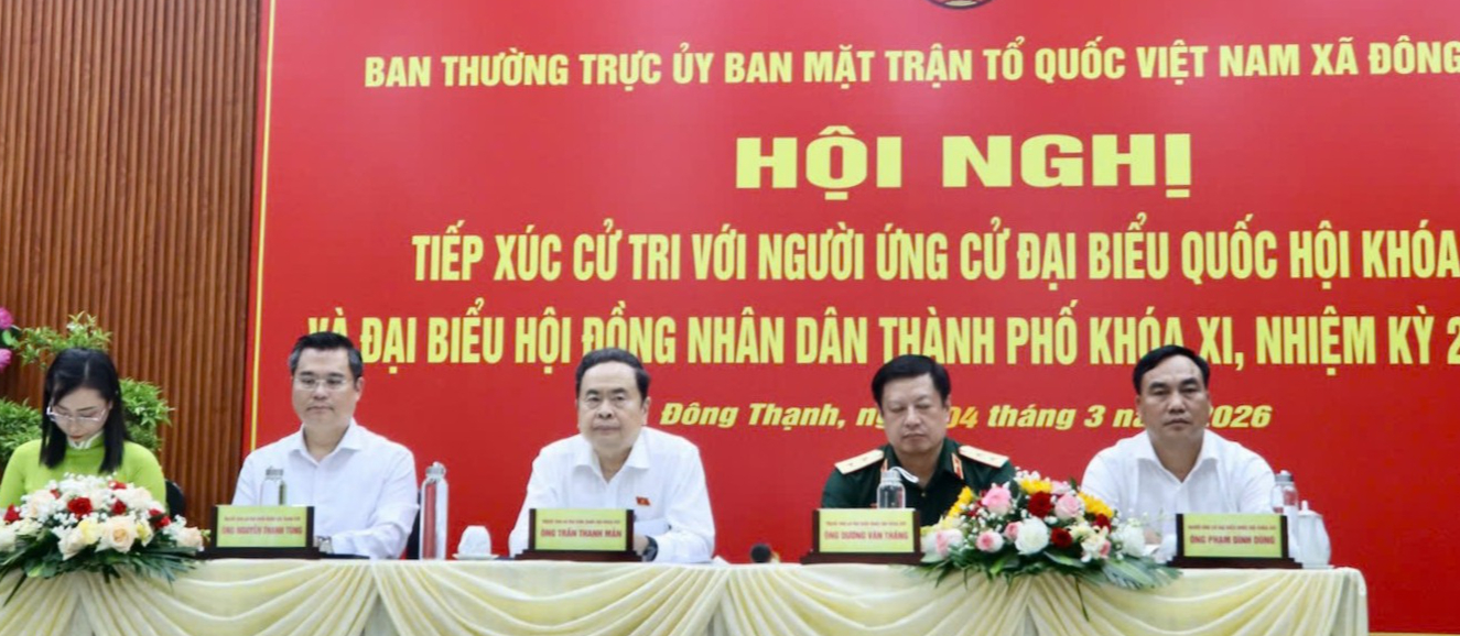 Chủ tịch Quốc hội Trần Thanh Mẫn: Mong đại biểu trúng cử thực hiện điều tâm huyết 1 Trần Thanh Mẫn - Ảnh 1.