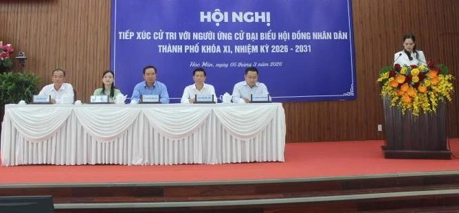 Cử tri đơn vị bầu cử số 36 gửi gắm nhiều kỳ vọng dân sinh - Ảnh 1.