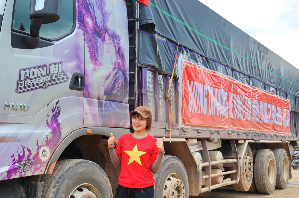 Cô gái Gia Lai 26 tuổi lái xe tải xuyên Việt, một tháng ngủ cabin 25 ngày- Ảnh 6.