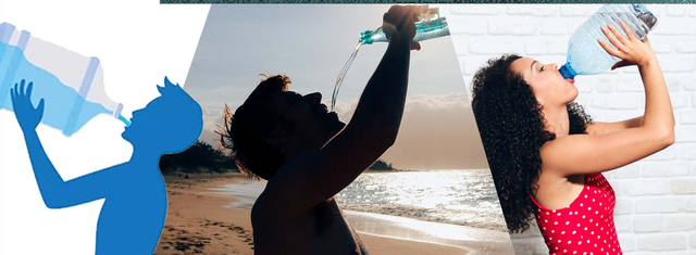 Uống quá nhiều nước gây áp lực lên thận, mạch máu. Ảnh minh họa