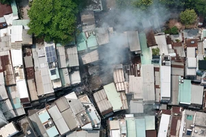 Thông tin về vụ cháy nhiều căn nhà gần cầu vượt Cây Gõ từ UBND phường Minh Phụng