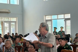 Gửi gắm của cử tri xã đảo Thạnh An đến ứng cử viên Đại biểu Quốc hội khóa XVI