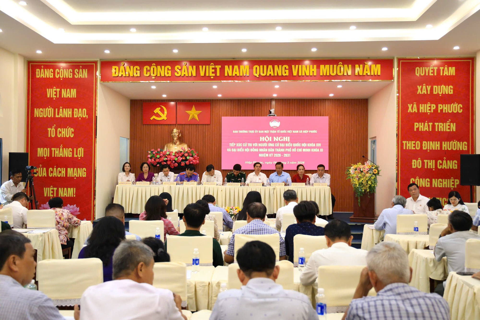 Cử tri xã Hiệp Phước gửi gắm kỳ vọng về quy hoạch và hạ tầng - Ảnh 1.