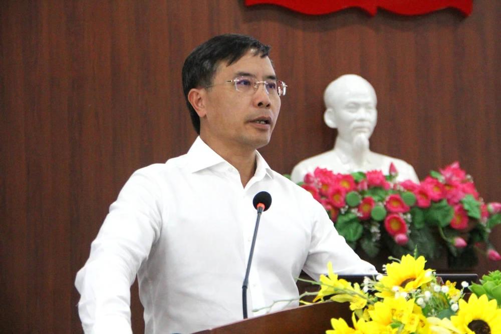 Ông Phạm Đức Ấn, Chủ tịch UBND TP Đà Nẵng. Ảnh: TẤN VIỆT da-nang.JPG