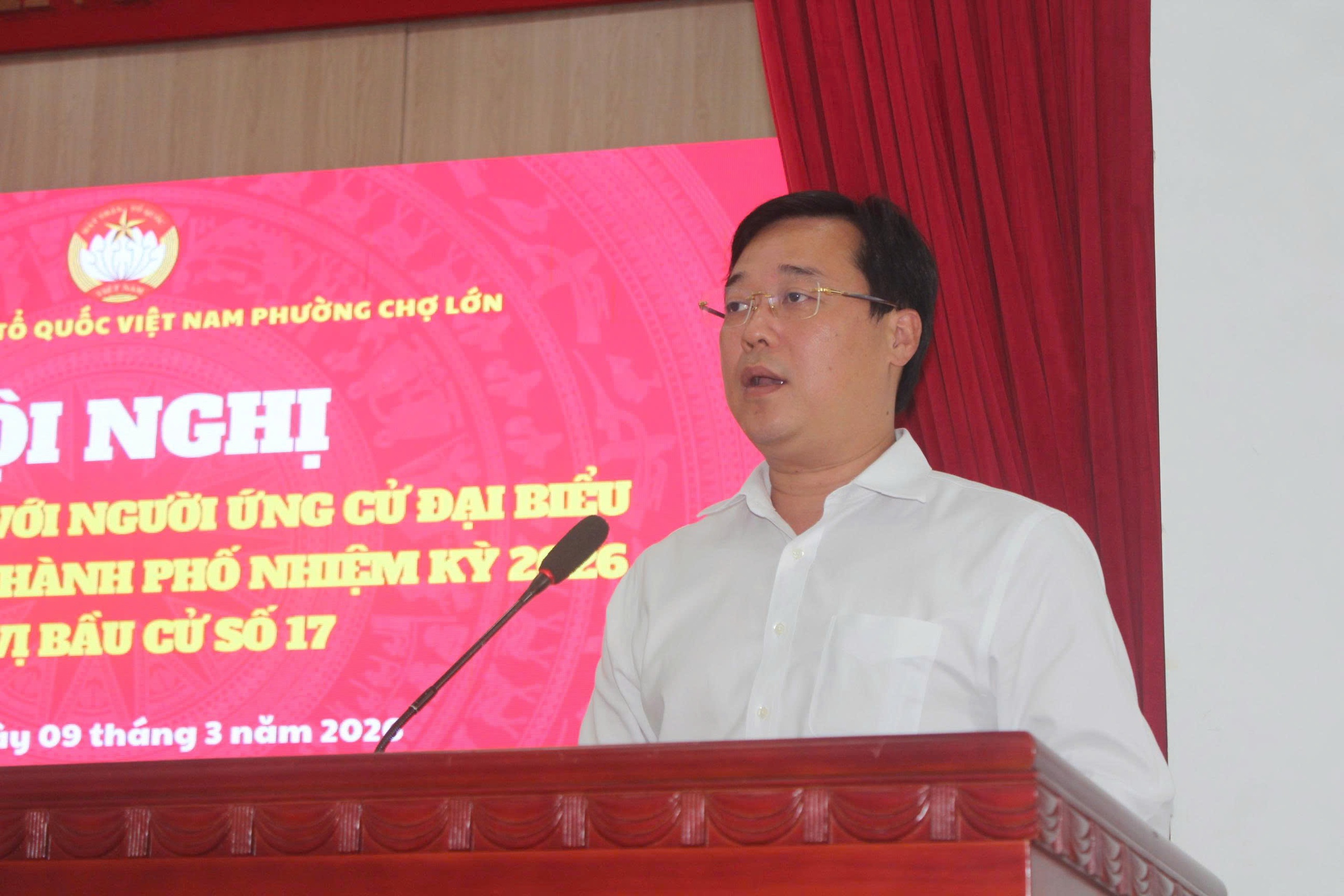 Cử tri phường Chợ Lớn mong đảm bảo an sinh, xây dựng thành phố không ma túy - Ảnh 1.