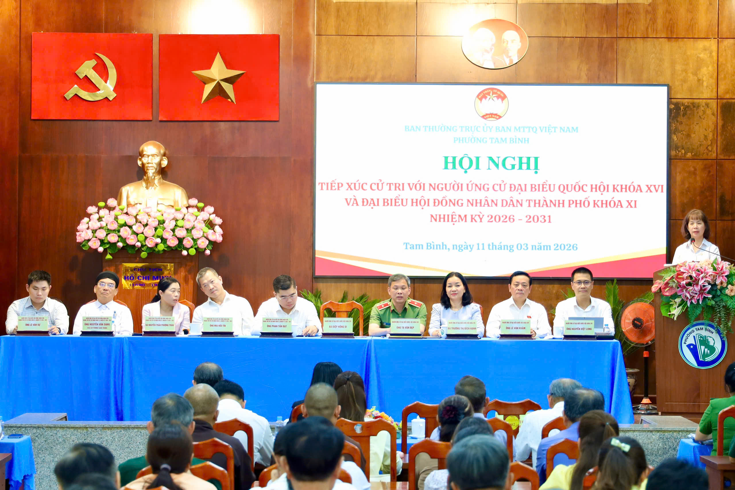 Cử tri phường Tam Bình kiến nghị xử lý ô nhiễm rạch Gò Dưa - Ảnh 1.