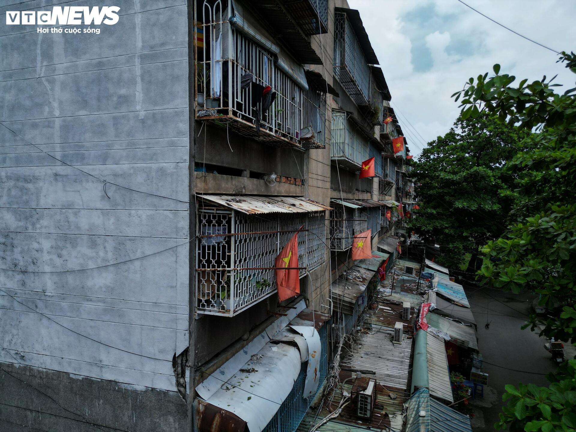 Cư xá Thanh Đa xuống cấp, cư dân 