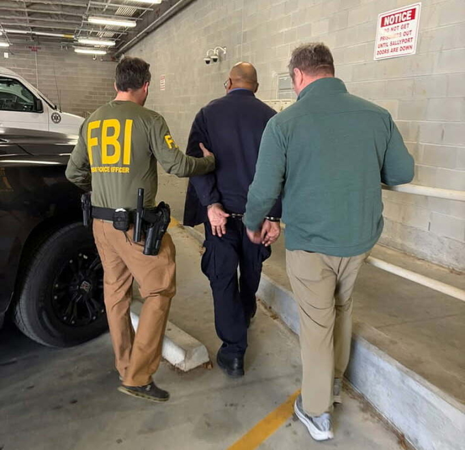 Benjamin Wagner khi bị bắt. Ảnh: Greenville PD