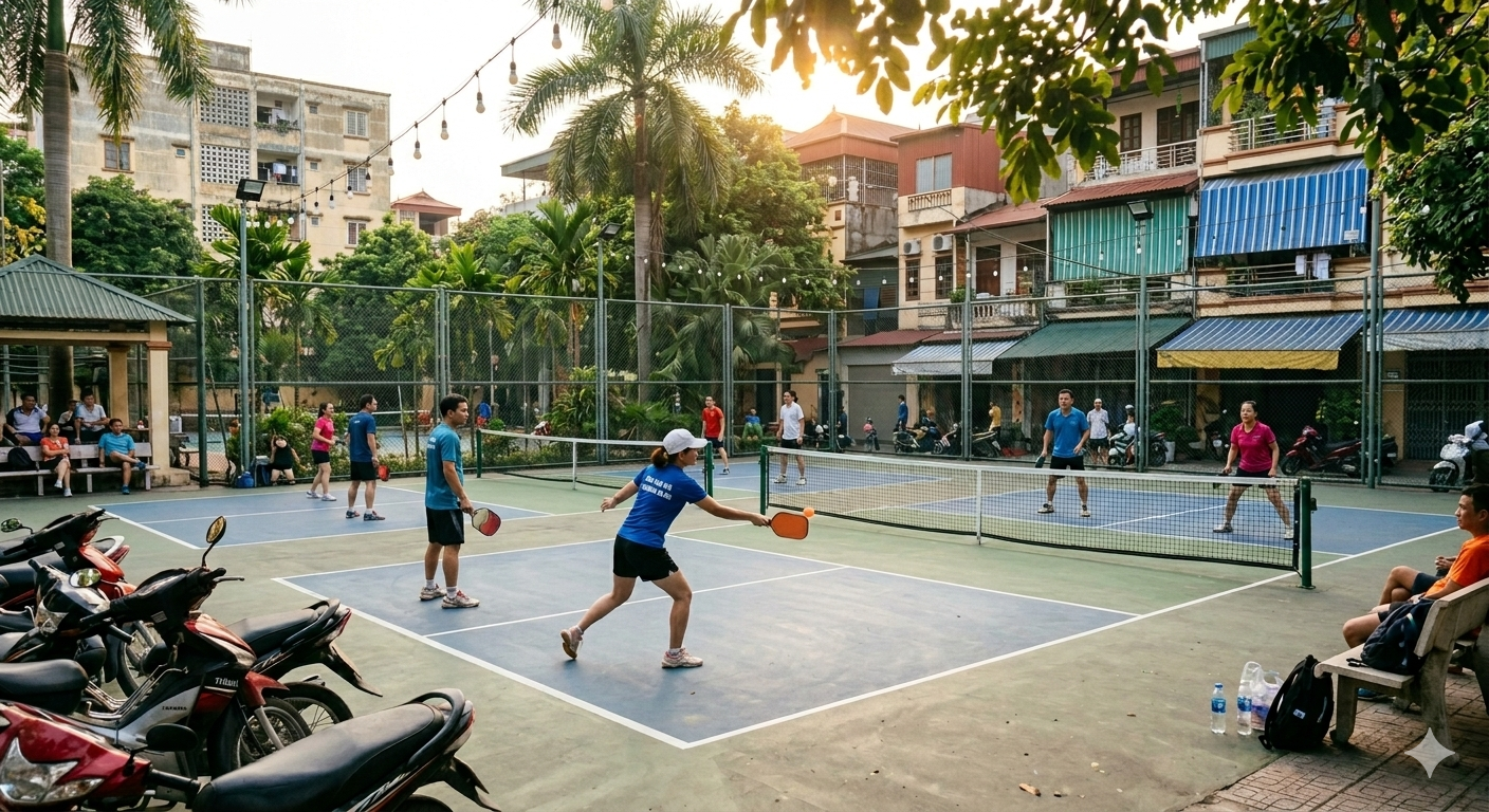 Cựu chủ tịch phường bị truy tố nhận hối lộ, 'bảo kê' xây dựng sân pickleball - Ảnh 1.
